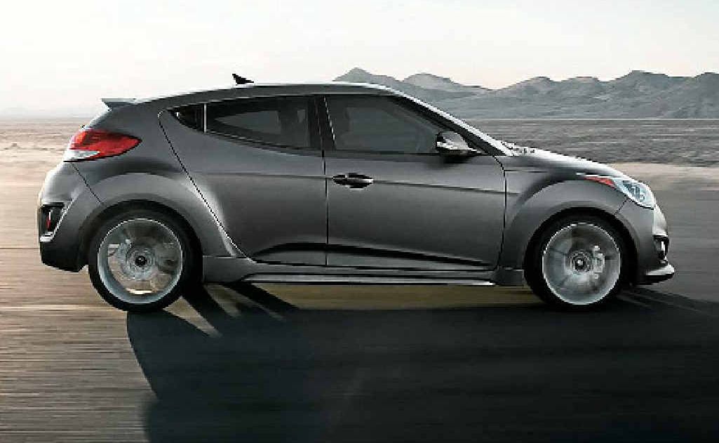 Retailing for less than $32,000, the Hyundai Veloster. Retailing for less than $32,000, the Hyundai Veloster.